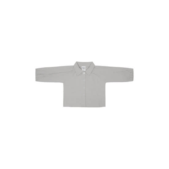 Grey Formal Blouse